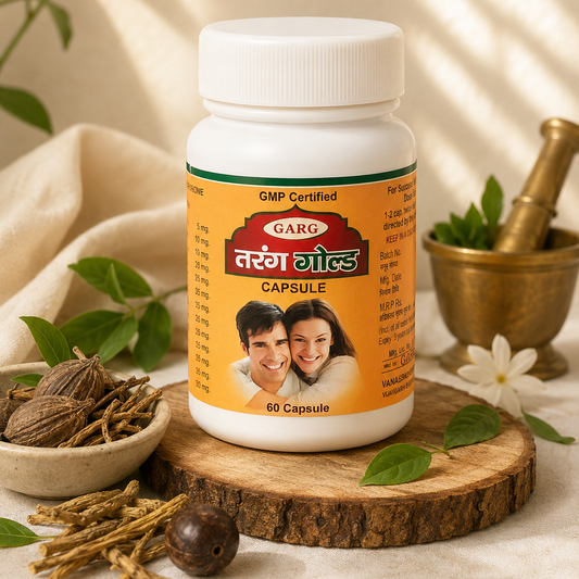 Tarang Gold Capsule – Ayurvedic Vitality, Stamina & Wellness Formula
