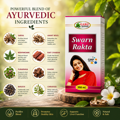 Swarn Rakta Syrup –  For Skin & Blood Wellness
