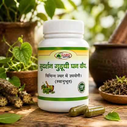 Sudarshan Guduchi Ghan Capsule – For Immunity, Seasonal Wellness & General Health