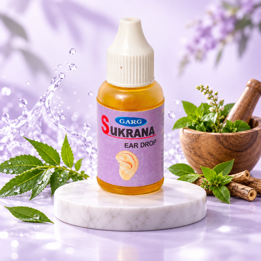 Sukrana Ear Drop – Ayurvedic Ear Care Drops for Ear Hygiene & Comfort